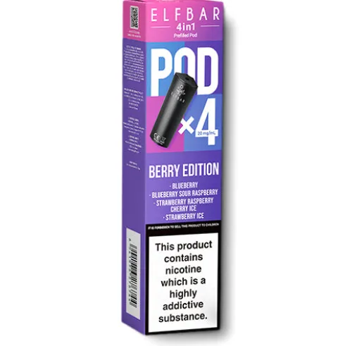 Berry Edition Elf Bar 4in1 Pods