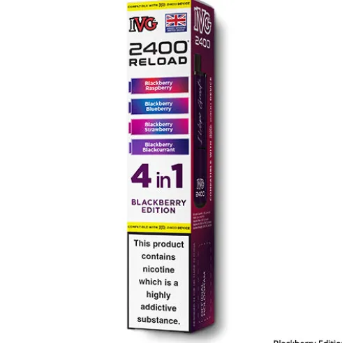 Blackberry Edition Prefilled Pods by IVG 2400
