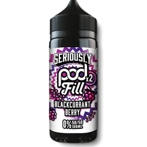 Blackcurrant Berry Shortfill by Seriously Pod Fill X2