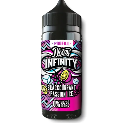 Blackcurrant Passion Ice Shortfill by Doozy Infinity Podfills