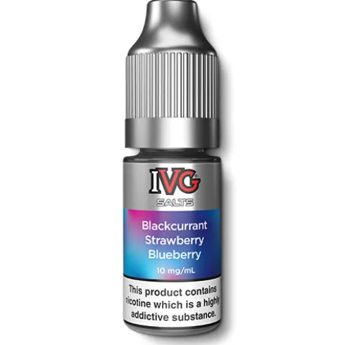 Blackcurrant Strawberry Blueberry by IVG Salts