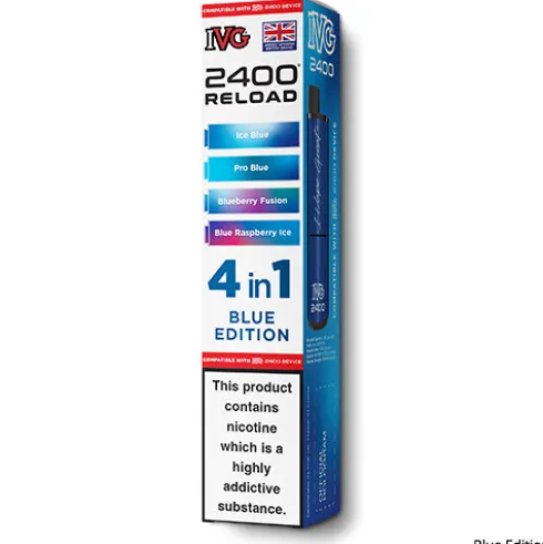 Blue Edition Prefilled Pods by IVG 2400