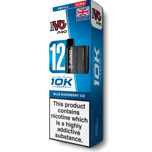 Blue Raspberry Ice Pro 12 Refill Pod by IVG