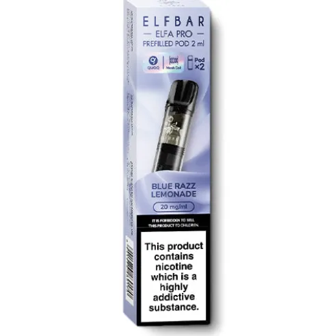 Blue Razz Lemonade Elfa Pro Pods by Elf Bar