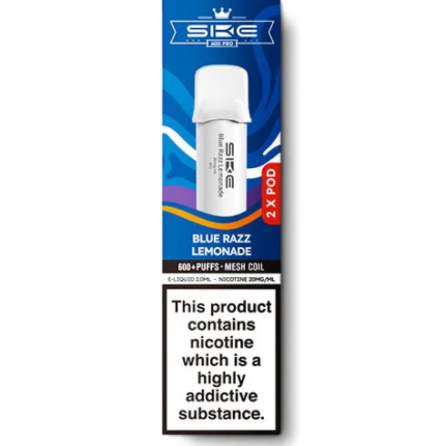 Blue Razz Lemonade SKE 600 Pro Pods