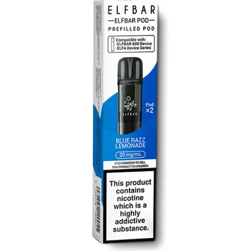 Blue Razz Lemonade Elfbar 600 Prefilled Pods
