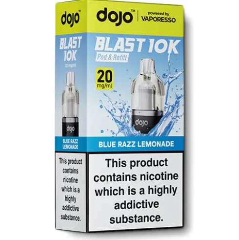Blue Razz Lemonade Pod & Refill by Dojo Blast 10k