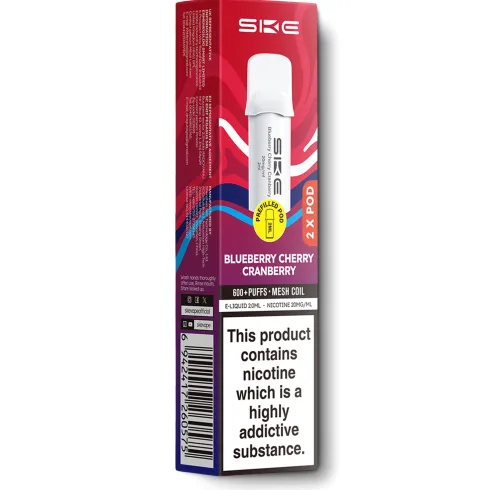 Blueberry Cherry Cranberry SKE 600 Pro Pods