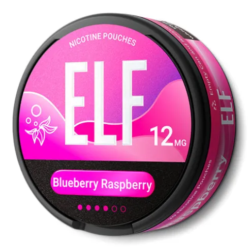 Blueberry Raspberry Nicotine Pouches by Elf Bar