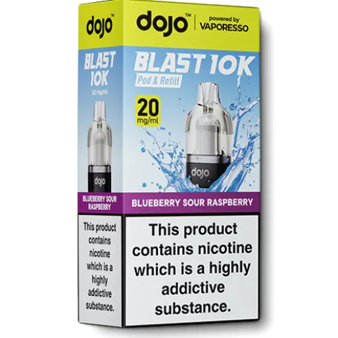 Blueberry Sour Raspberry Pod & Refill by Dojo Blast 10k