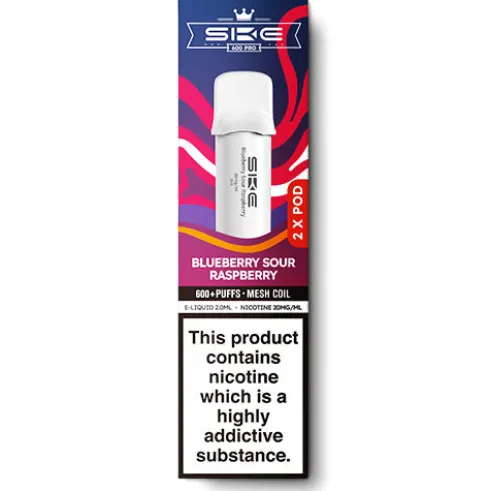 Blueberry Sour Raspberry SKE 600 Pro Pods