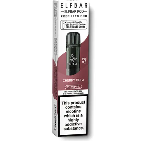 Cherry Cola Elfbar 600 Prefilled Pods
