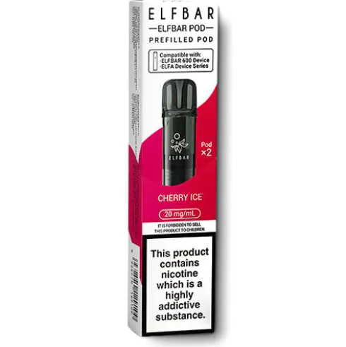 Cherry Ice Elfbar 600 Prefilled Pods