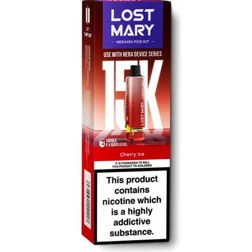 Cherry Ice Nera 15K Refill Pods by Lost Mary