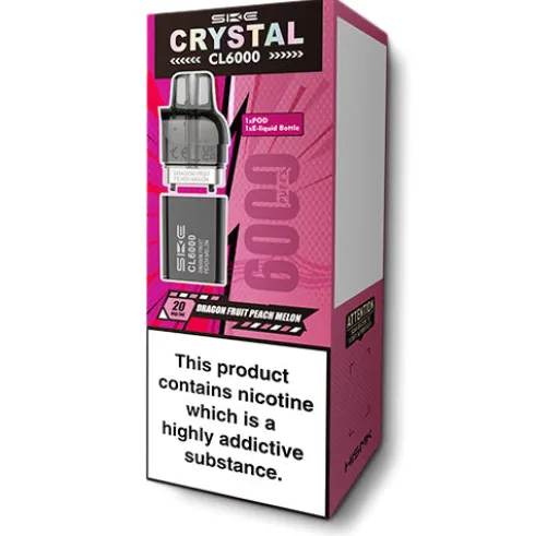 Dragon Fruit Peach Melon Crystal CL6000 Pods by SKE