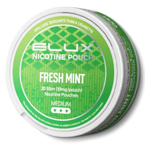 Fresh Mint Nicotine Pouches by Elux