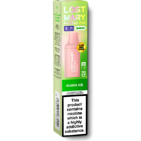 Guava Ice BM600 Prefilled Pods by Lost Mary