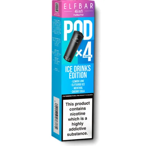 Ice Drinks Edition 4in1 Pods by Elf Bar