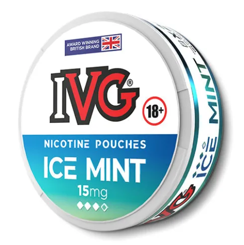 Ice Mint Nicotine Pouches by IVG