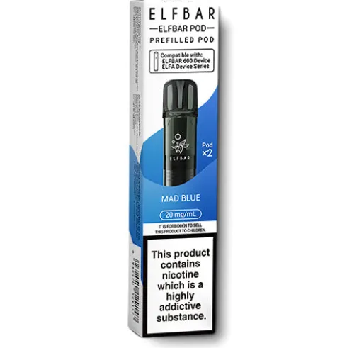 Mad Blue Elfbar 600 Prefilled Pods