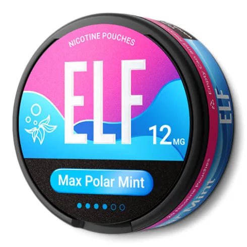 Max Polar Mint Nicotine Pouches by Elf Bar