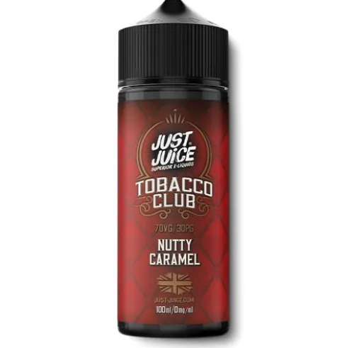 Nutty Caramel Tobacco 100ml Shortfill by Just Juice