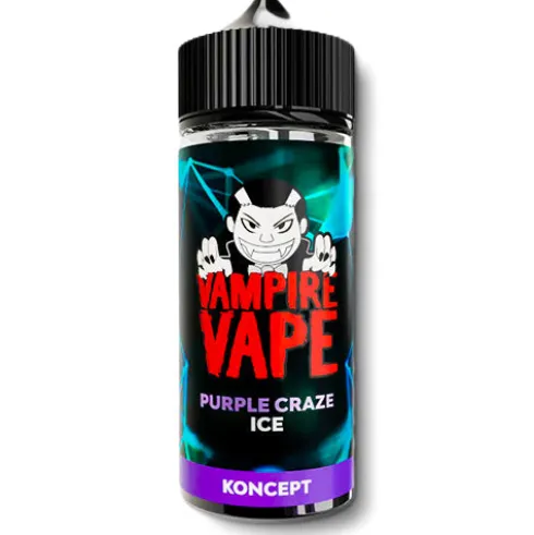 Purple Craze Ice 100ml Shortfill by Vampire Vape