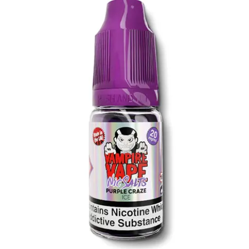 Purple Craze Ice Nic Salt by Vampire Vape