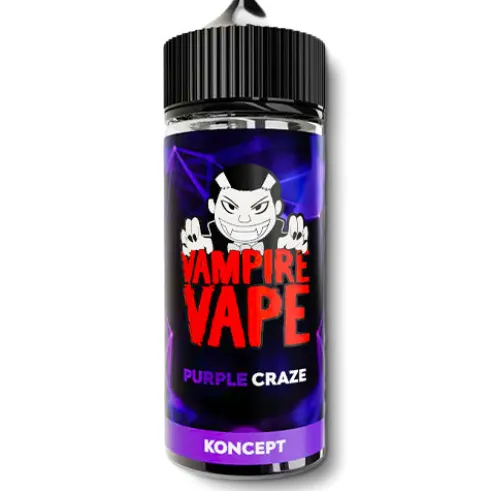 Purple Craze 100ml Shortfill by Vampire Vape