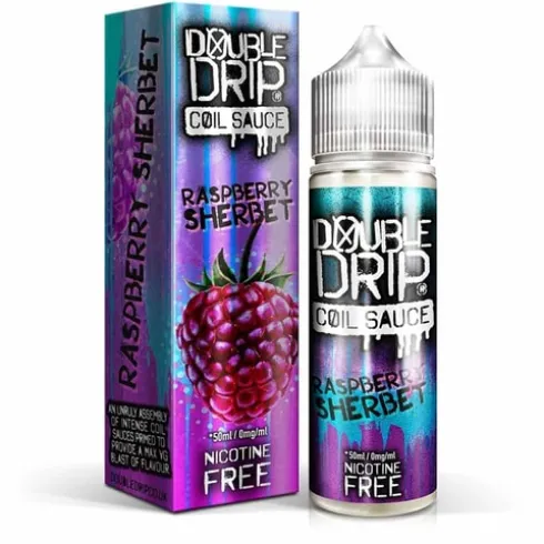 Raspberry Sherbet Shortfill by Double Drip