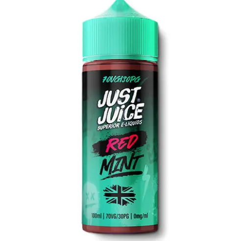 Red Mint Shortfill by Just Juice