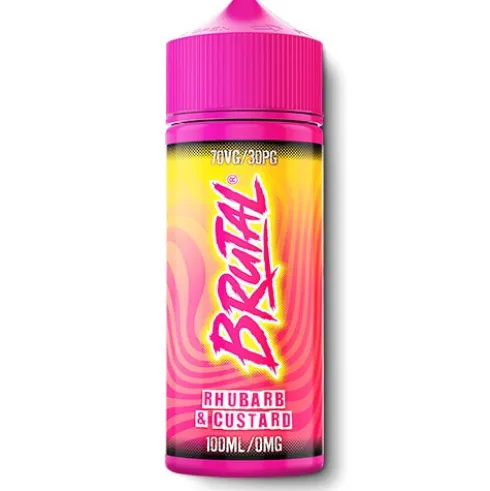 Rhubarb and Custard Shortfill by Brutal