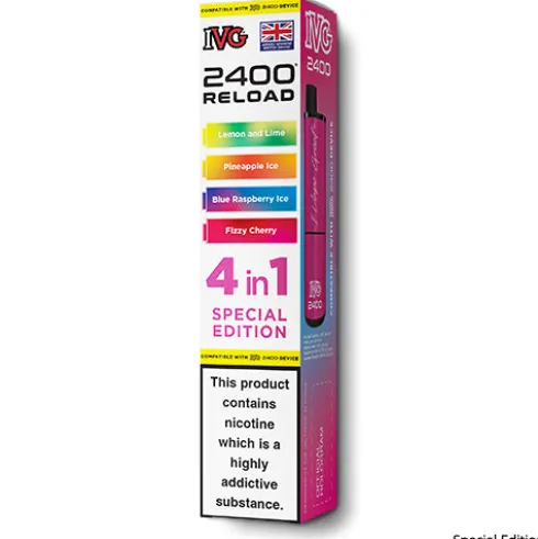 Special Edition Prefilled Pods by IVG 2400