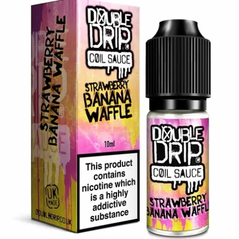 Strawberry and Banana Waffle by Double Drip