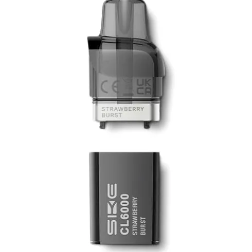 Strawberry Burst Crystal CL6000 Pods by SKE