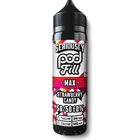 Strawberry Candy Shortfill by Seriously Pod Fill Max