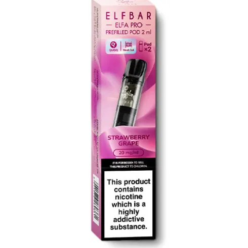 Strawberry Grape Elfa Pro Pods by Elf Bar