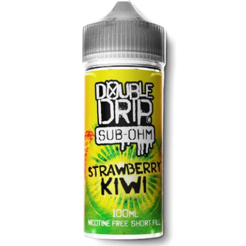 Strawberry Kiwi Shortfill by Double Drip