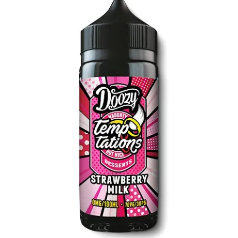 Strawberry Milk Shortfill by Doozy