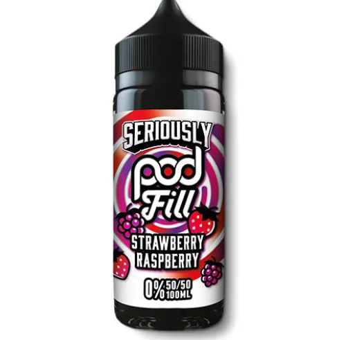 Strawberry Raspberry Shortfill by Seriously Pod Fill