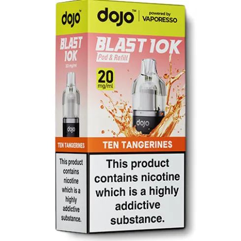 Ten Tangerines Pod & Refill by Dojo Blast 10k