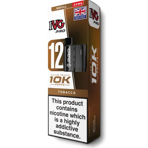 Tobacco Pro 12 Refill Pod by IVG