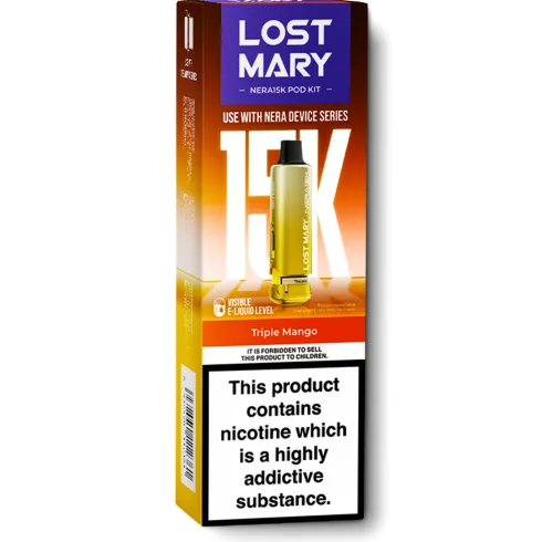 Triple Mango Nera 15K Refill Pods by Lost Mary